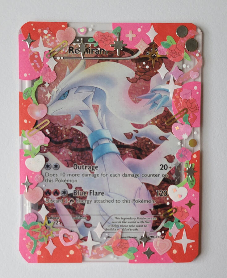 Reshiram, toploader Reshiram, toploader